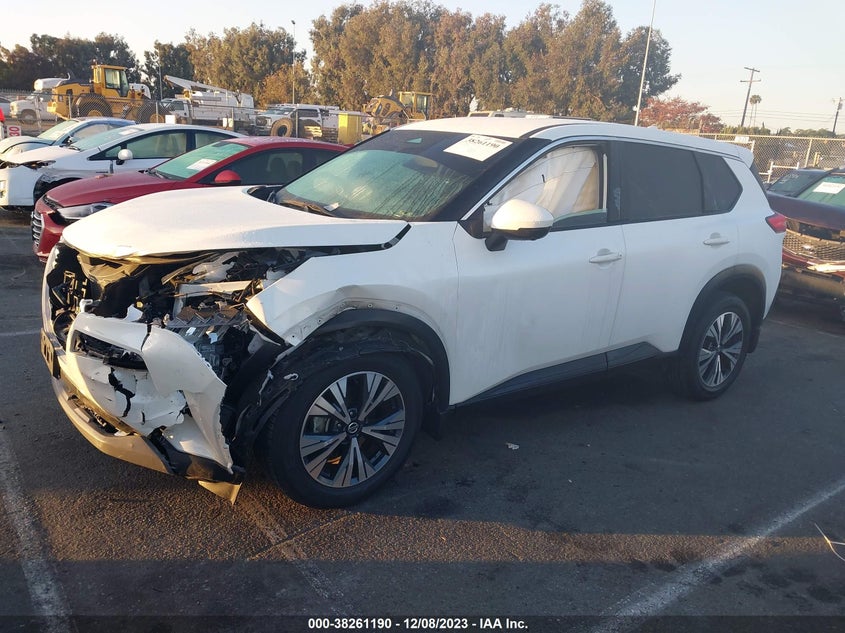 VIN 5N1AT3BAXMC673168 2021 NISSAN ROGUE SV