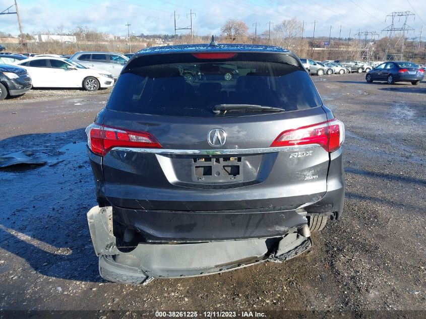 2016 ACURA RDX TECH PKG/TECH - 5J8TB4H54GL021894