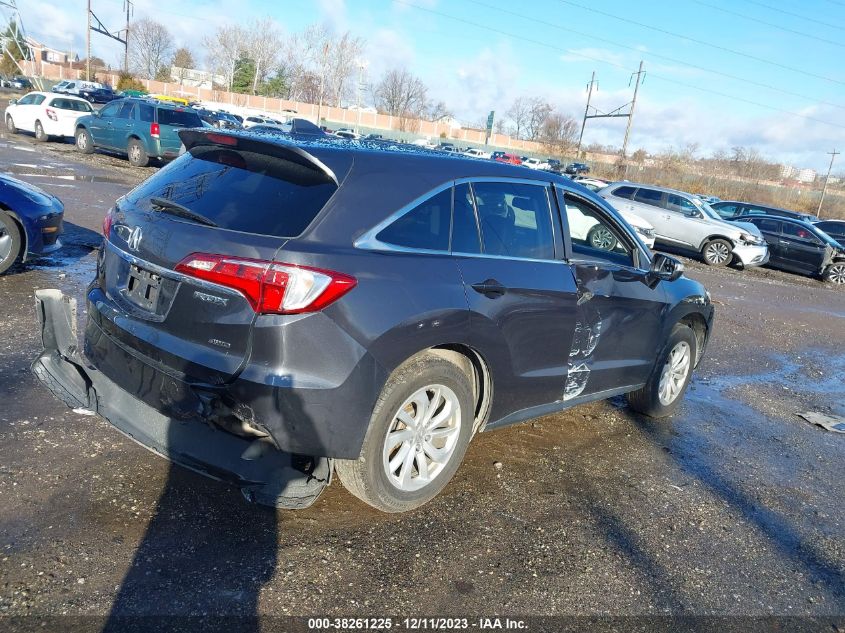 2016 ACURA RDX TECH PKG/TECH - 5J8TB4H54GL021894