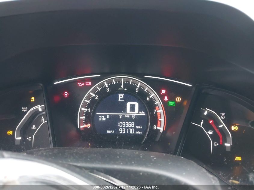 2017 HONDA CIVIC LX - 19XFC2F51HE002004