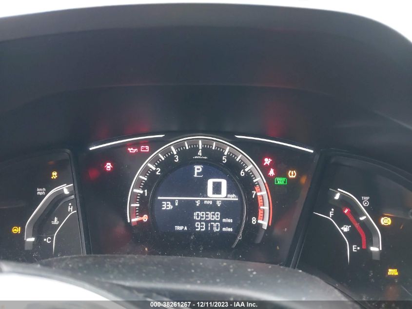 2017 HONDA CIVIC LX - 19XFC2F51HE002004
