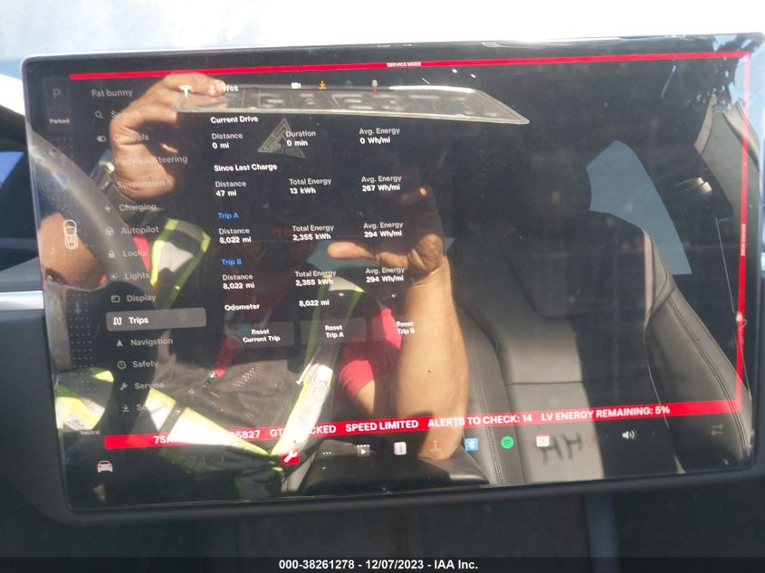 2023 TESLA MODEL X - 7SAXCBE51PF395827