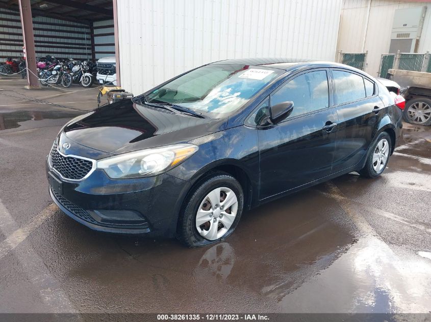 2014 KIA FORTE LX - KNAFK4A64E5145449