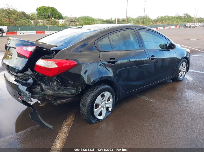 2014 KIA FORTE LX - KNAFK4A64E5145449