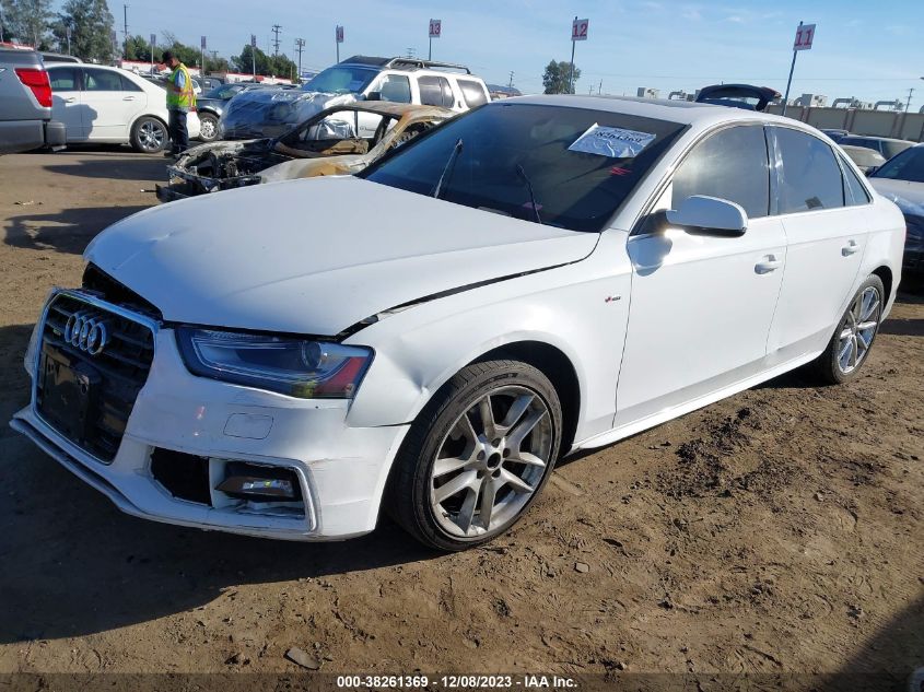 2014 AUDI A4 PREMIUM PLUS - WAUFFAFL0EN033071