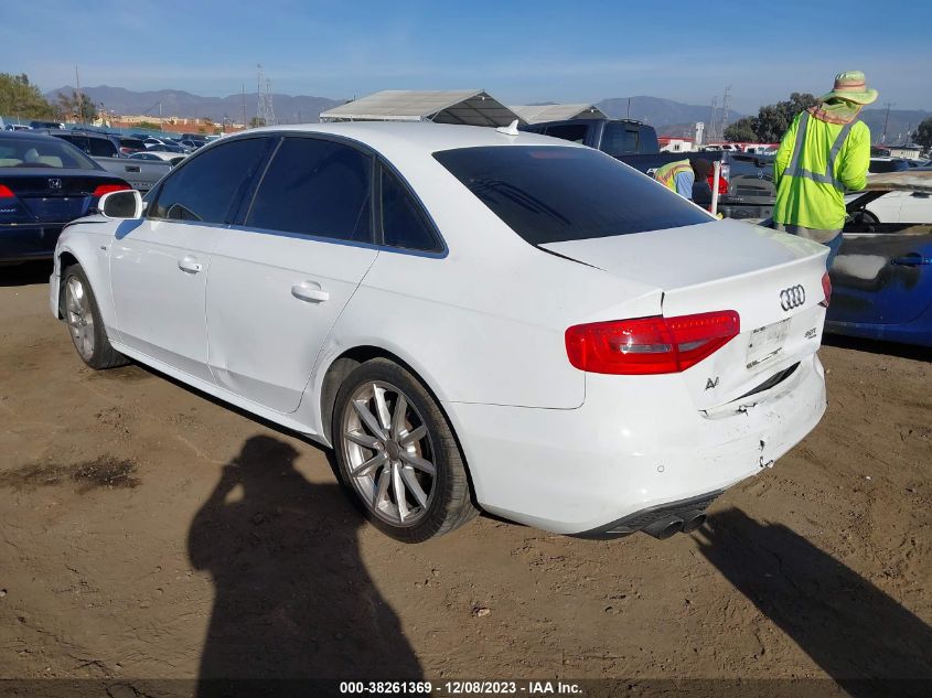 2014 AUDI A4 PREMIUM PLUS - WAUFFAFL0EN033071