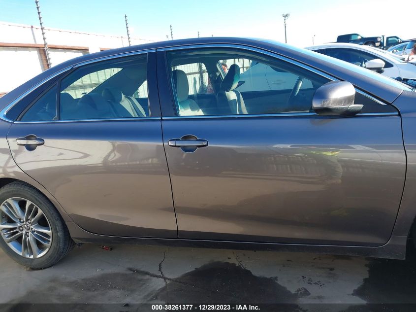 2015 TOYOTA CAMRY SE - 4T1BF1FK8FU015347