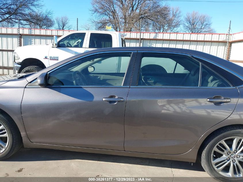 2015 TOYOTA CAMRY SE - 4T1BF1FK8FU015347