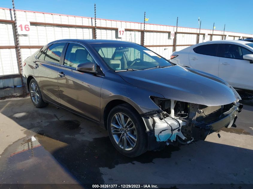 2015 TOYOTA CAMRY SE - 4T1BF1FK8FU015347