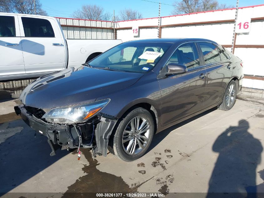 2015 TOYOTA CAMRY SE - 4T1BF1FK8FU015347
