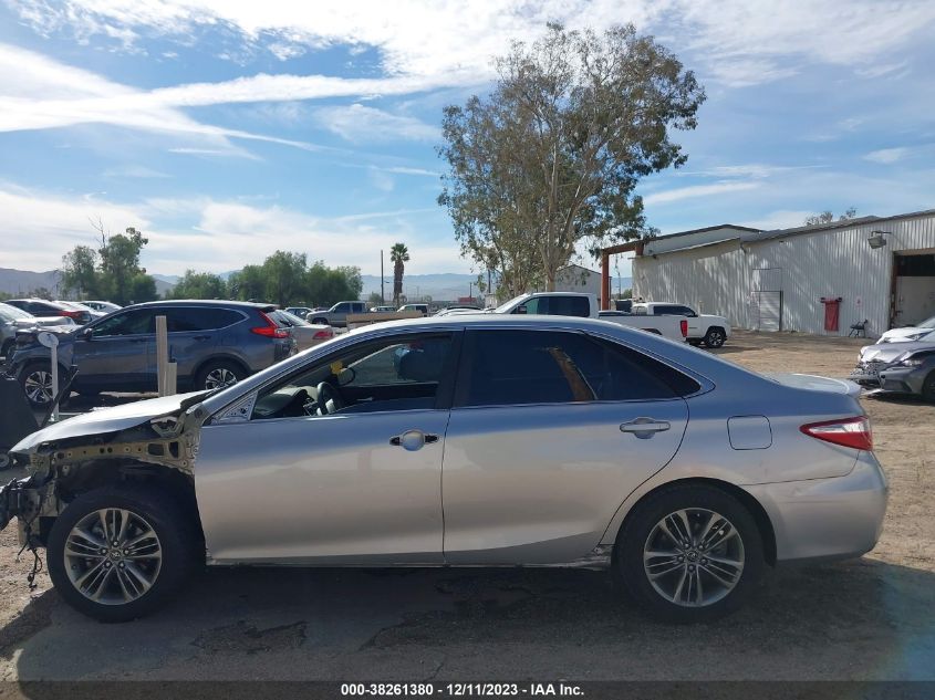 2017 TOYOTA CAMRY SE - 4T1BF1FK0HU399191