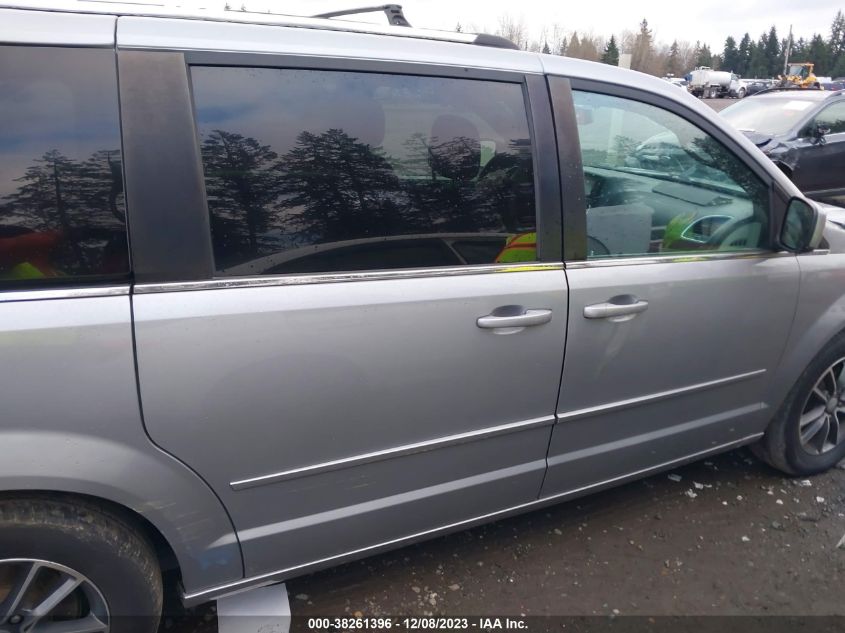 2017 DODGE GRAND CARAVAN SXT - 2C4RDGCG9HR852779