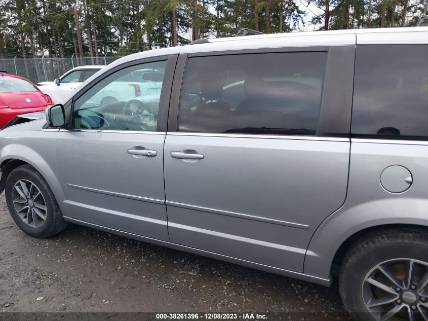 2017 DODGE GRAND CARAVAN SXT - 2C4RDGCG9HR852779