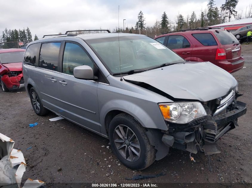 2017 DODGE GRAND CARAVAN SXT - 2C4RDGCG9HR852779