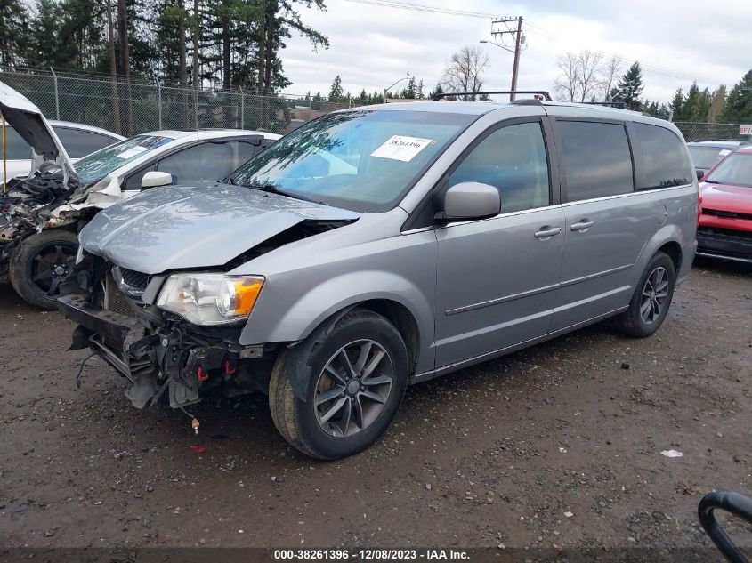 2017 DODGE GRAND CARAVAN SXT - 2C4RDGCG9HR852779