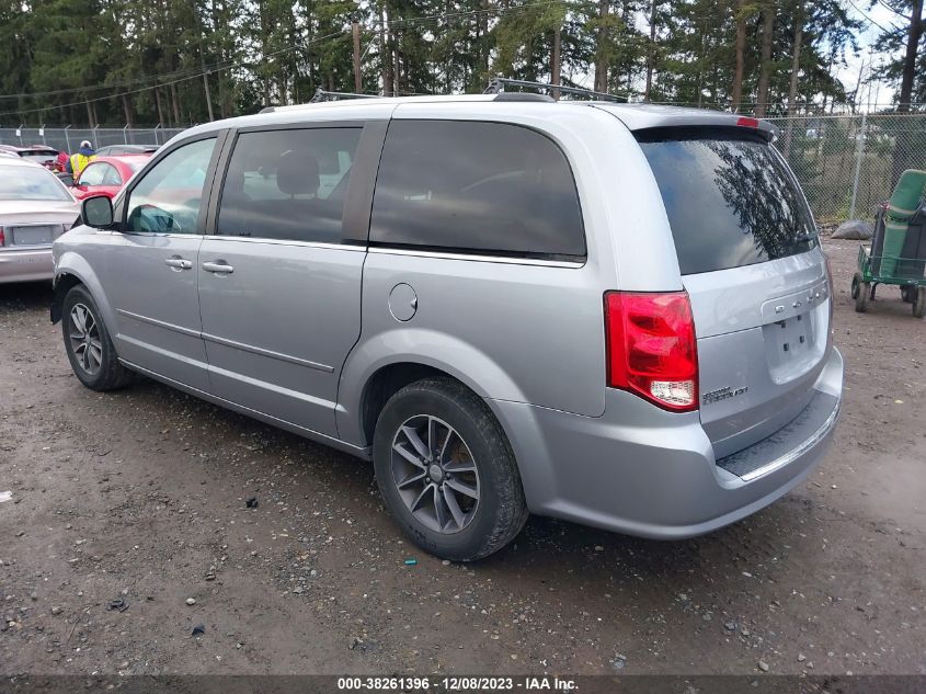 2017 DODGE GRAND CARAVAN SXT - 2C4RDGCG9HR852779