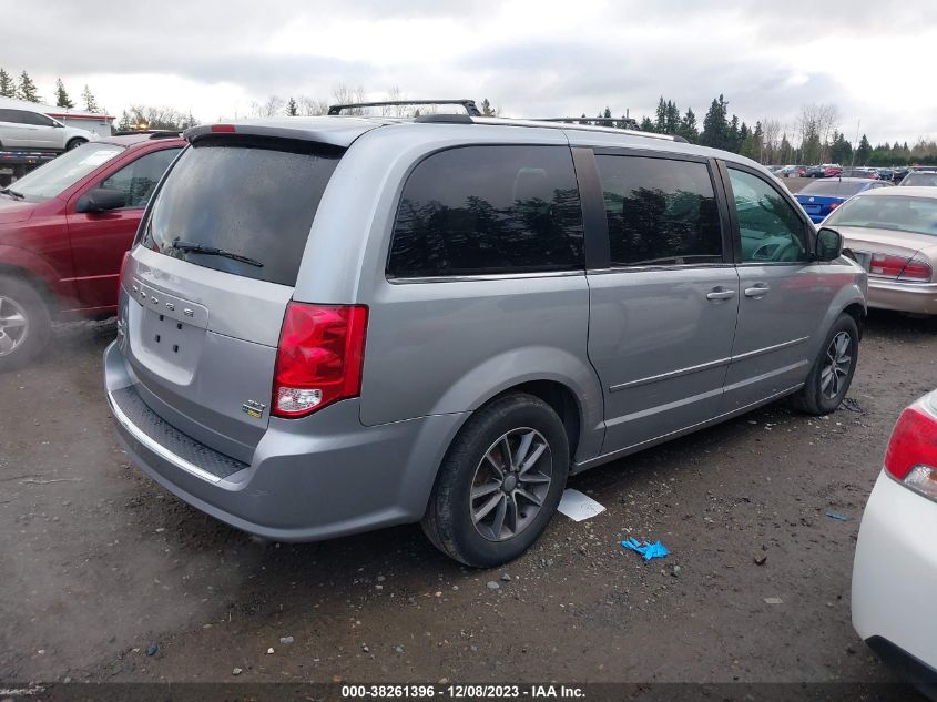 2017 DODGE GRAND CARAVAN SXT - 2C4RDGCG9HR852779