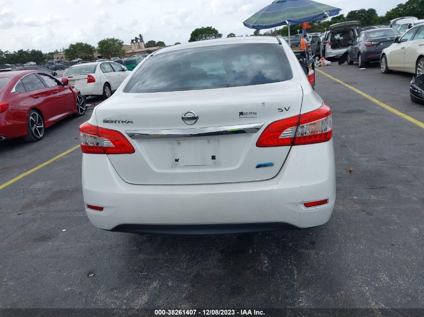 2014 NISSAN SENTRA S/SV/SR/SL - 3N1AB7AP6EL637927