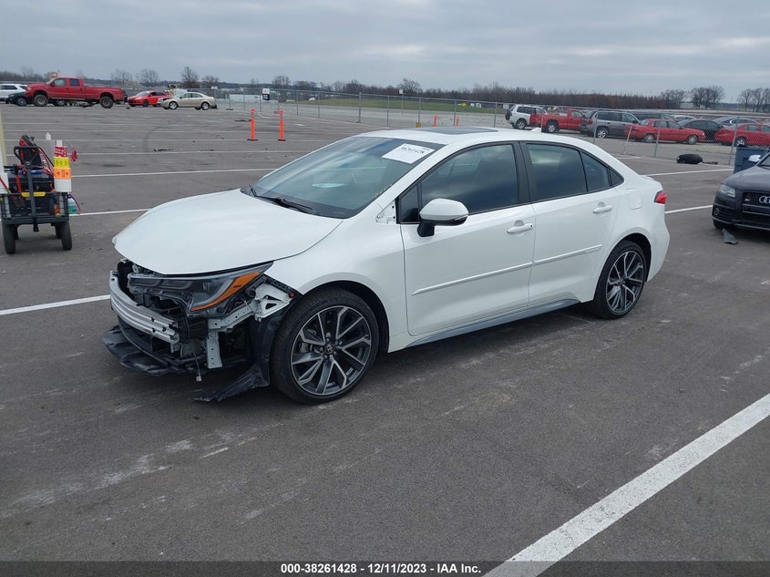 VIN 5YFP4MCE8MP090463 2021 TOYOTA COROLLA SE