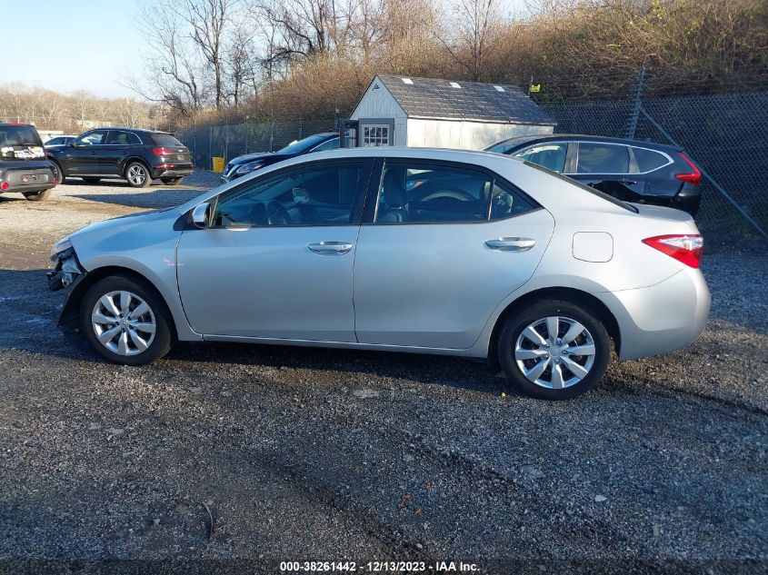 2014 TOYOTA COROLLA LE - 2T1BURHE4EC120852