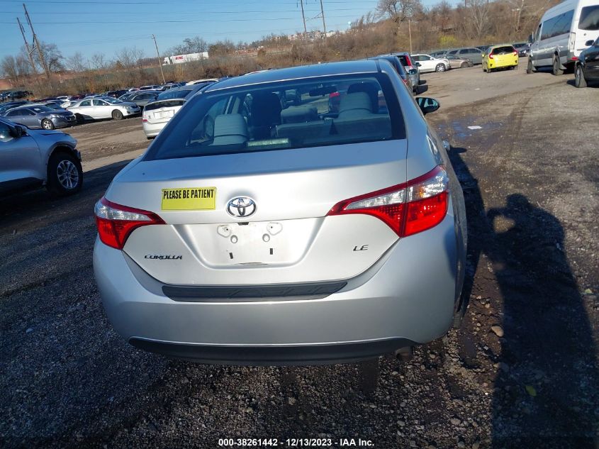 2014 TOYOTA COROLLA LE - 2T1BURHE4EC120852