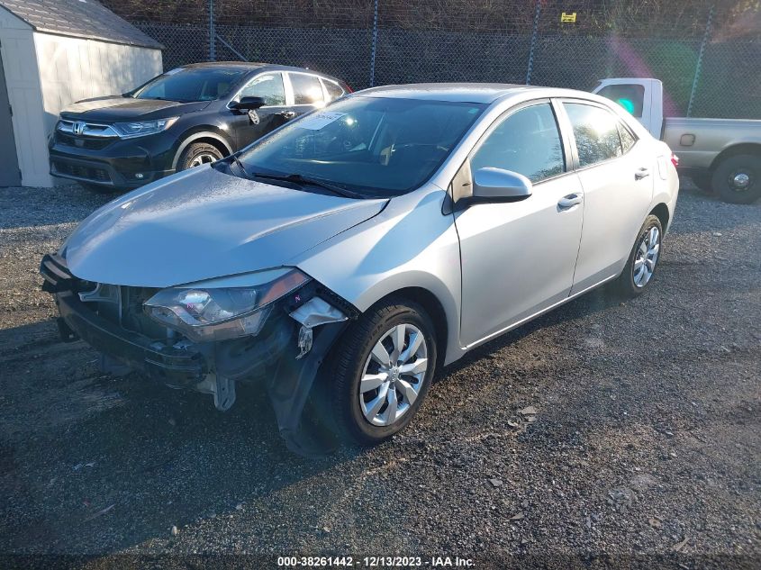 2014 TOYOTA COROLLA LE - 2T1BURHE4EC120852