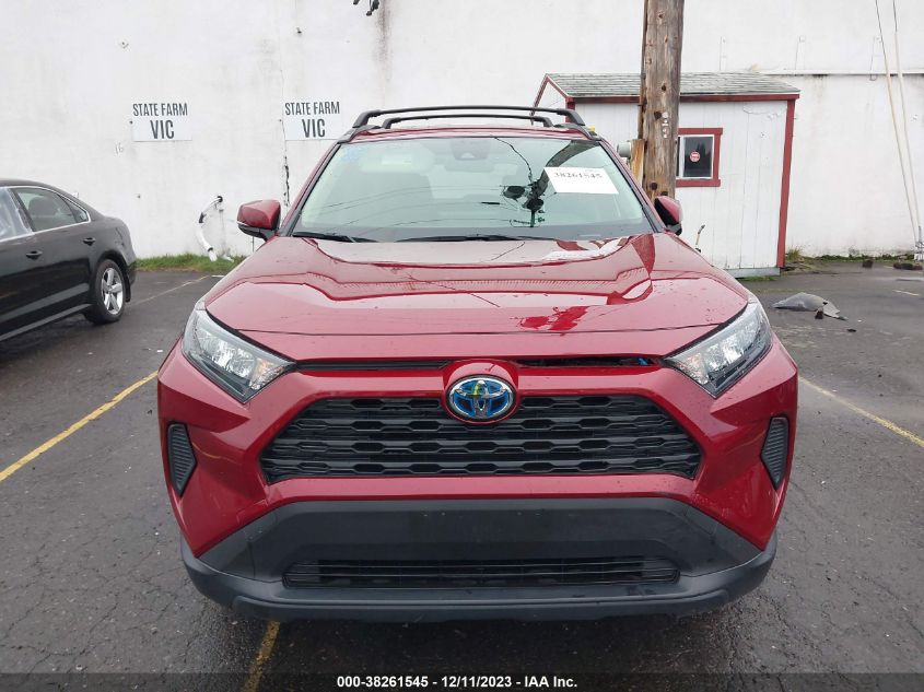2022 TOYOTA RAV4 LE HYBRID - JTMMWRFV2ND150599