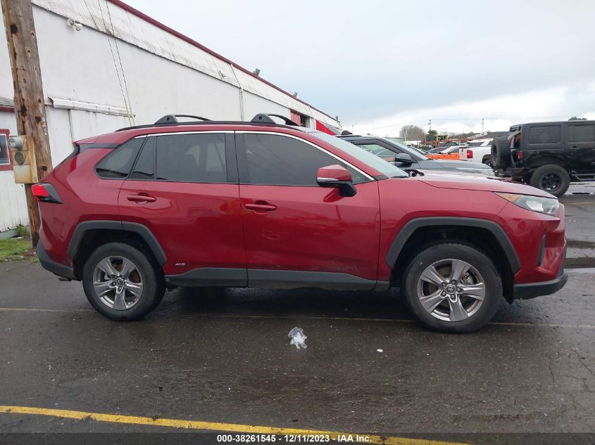 2022 TOYOTA RAV4 LE HYBRID - JTMMWRFV2ND150599