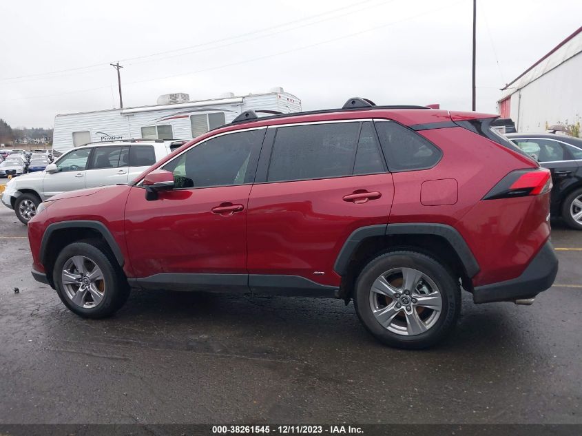 2022 TOYOTA RAV4 LE HYBRID - JTMMWRFV2ND150599