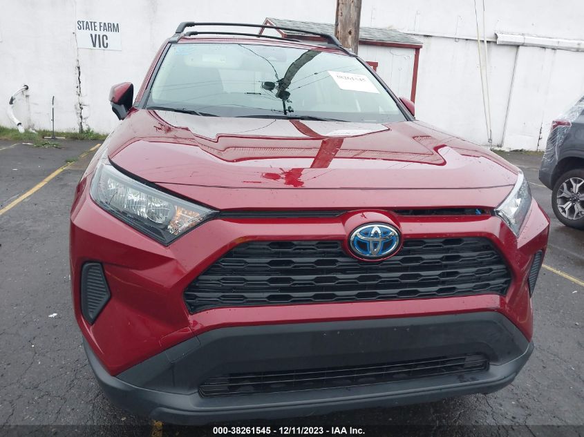 2022 TOYOTA RAV4 LE HYBRID - JTMMWRFV2ND150599