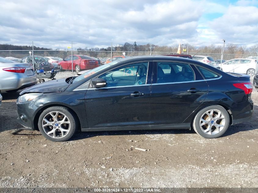 2014 FORD FOCUS TITANIUM - 1FADP3J28EL222473