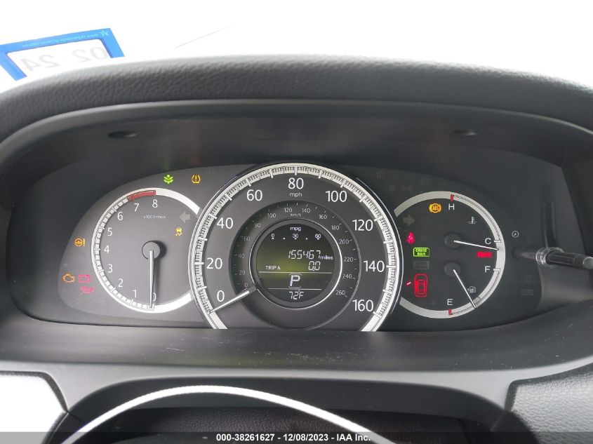 2014 HONDA ACCORD LX - 1HGCR2F33EA166936