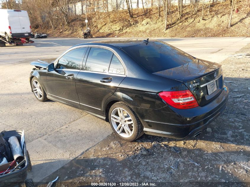 WDDGF8BB2CR207344 | 2012 MERCEDES-BENZ C 300