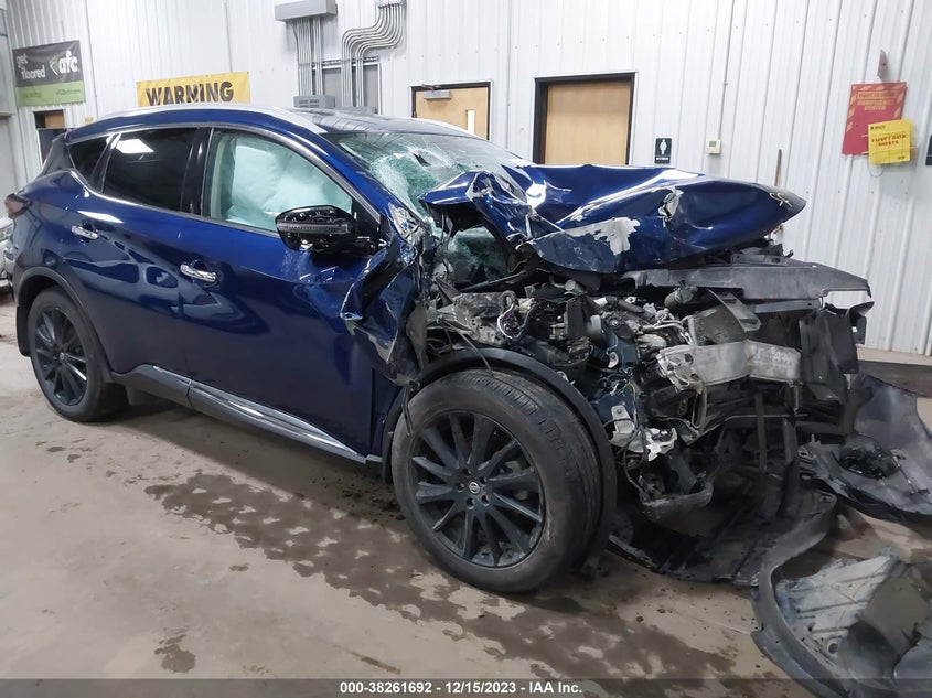VIN 5N1AZ2DS9MC101894 2021 NISSAN MURANO PLATINUM INTELLIGENT AWD