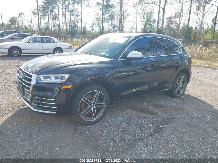 2019 AUDI SQ5 3.0T PREMIUM WA1B4AFY5K2008564