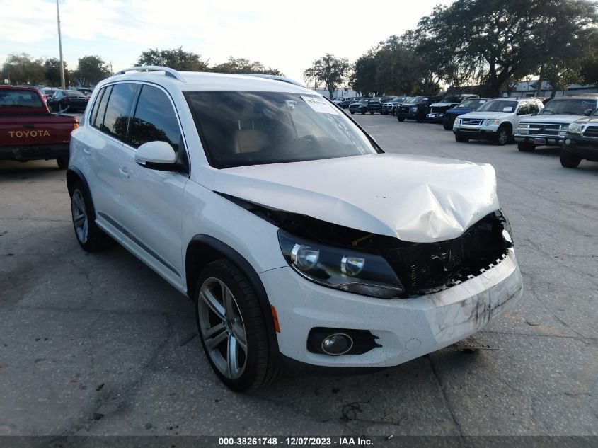 2016 VOLKSWAGEN TIGUAN R-LINE - WVGAV7AX1GW038107