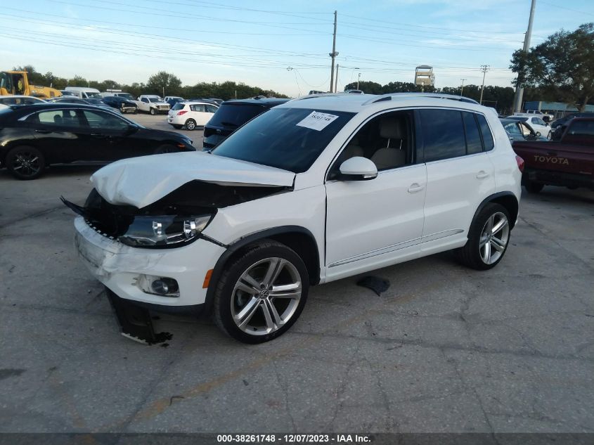 2016 VOLKSWAGEN TIGUAN R-LINE - WVGAV7AX1GW038107