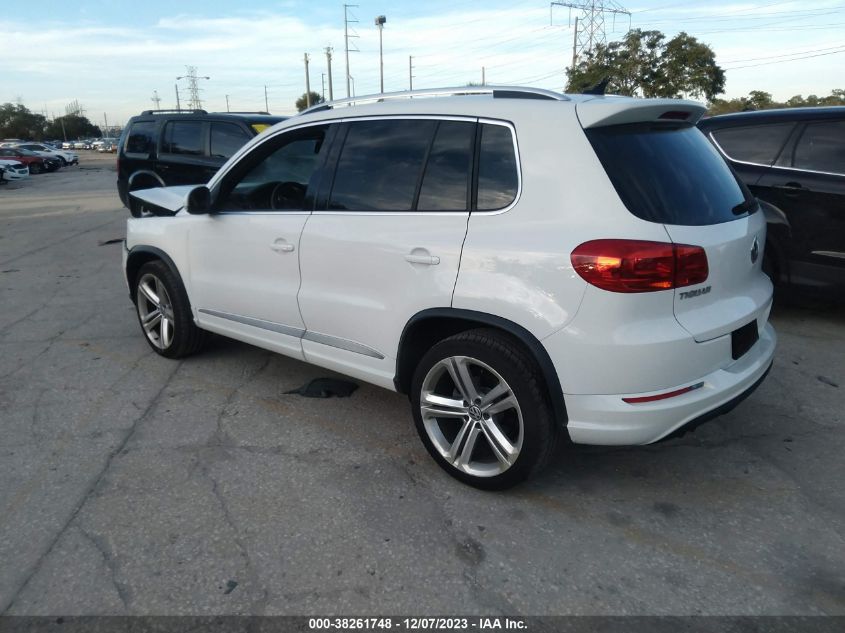 2016 VOLKSWAGEN TIGUAN R-LINE - WVGAV7AX1GW038107