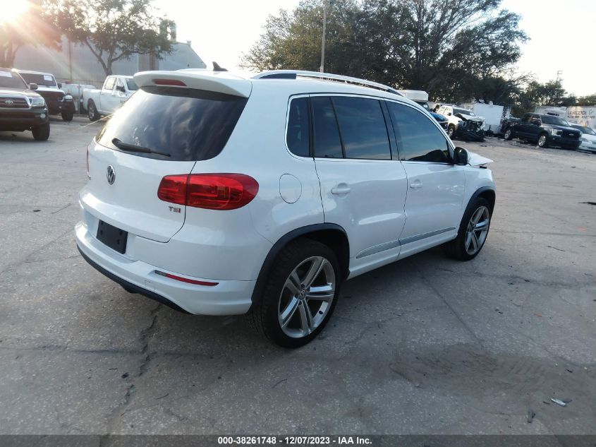 2016 VOLKSWAGEN TIGUAN R-LINE - WVGAV7AX1GW038107