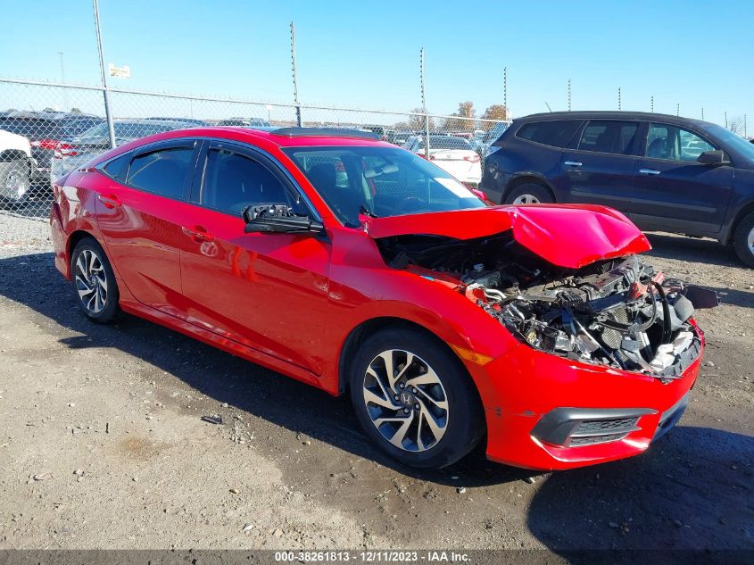 2018 HONDA CIVIC EX - 2HGFC2F76JH523801