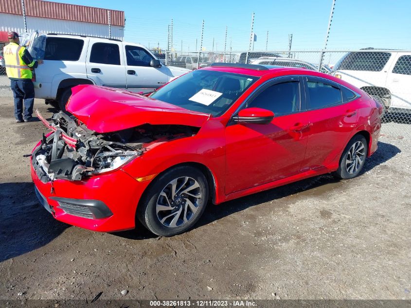 2018 HONDA CIVIC EX - 2HGFC2F76JH523801