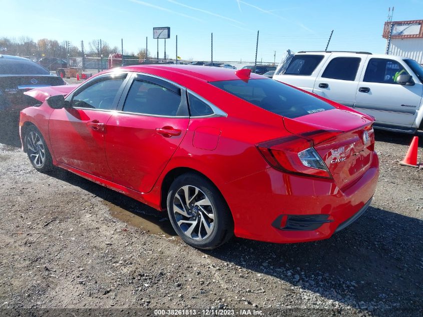 2018 HONDA CIVIC EX - 2HGFC2F76JH523801