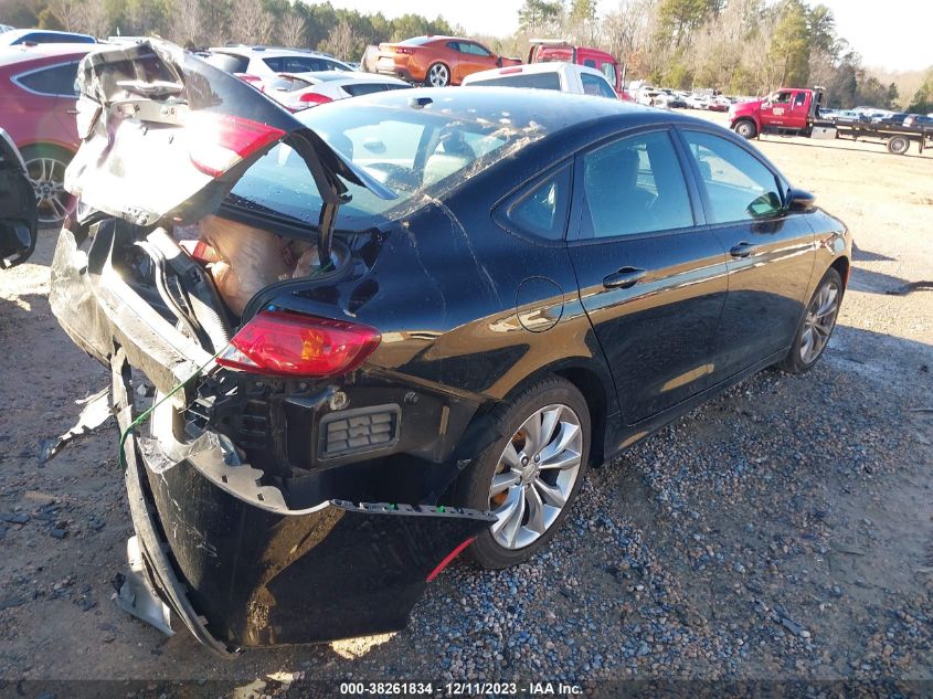 2015 CHRYSLER 200 S - 1C3CCCDGXFN522664