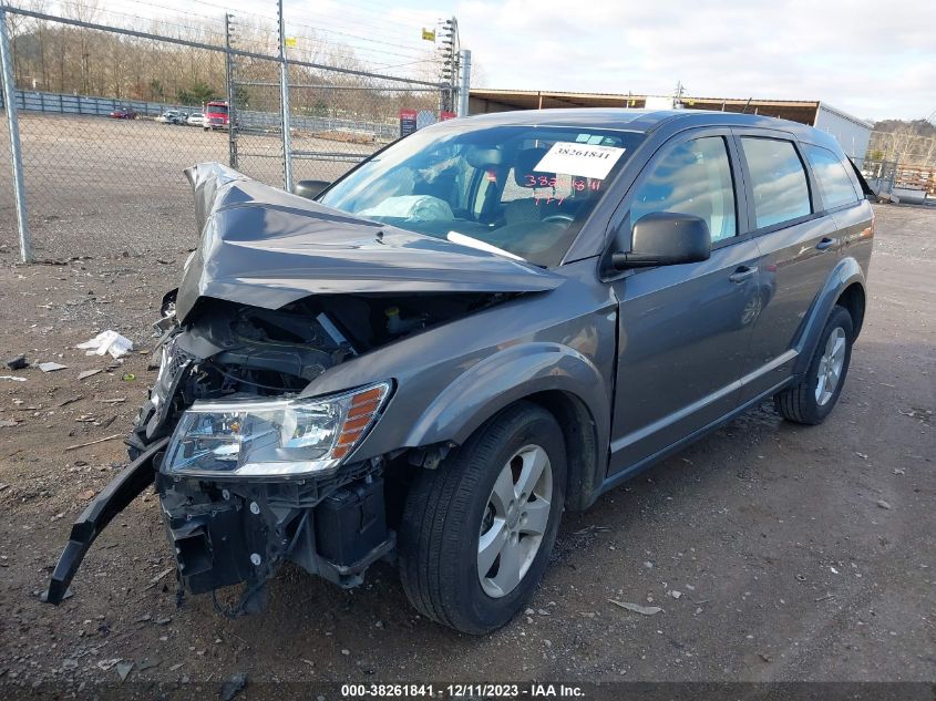2013 DODGE JOURNEY SE - 3C4PDCAB5DT555782