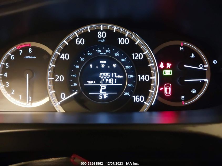 2015 HONDA ACCORD EX-L - 1HGCR2F84FA168126