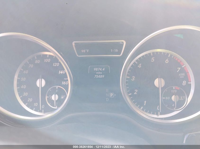 2015 MERCEDES-BENZ ML 350 4JGDA5JB6FA470723