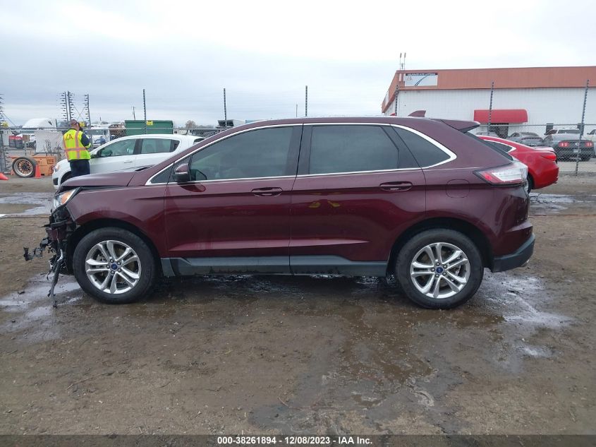 2017 FORD EDGE SEL - 2FMPK3J96HBB66813