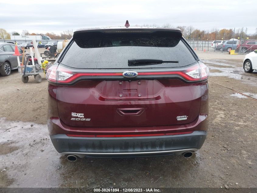 2017 FORD EDGE SEL - 2FMPK3J96HBB66813