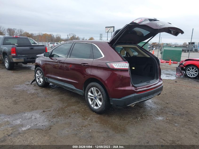 2017 FORD EDGE SEL - 2FMPK3J96HBB66813