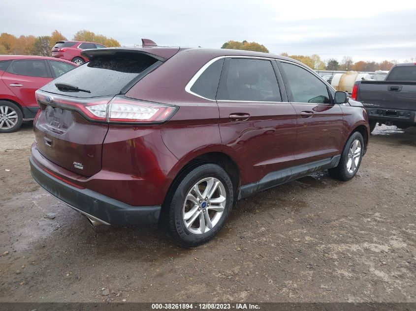 2017 FORD EDGE SEL - 2FMPK3J96HBB66813